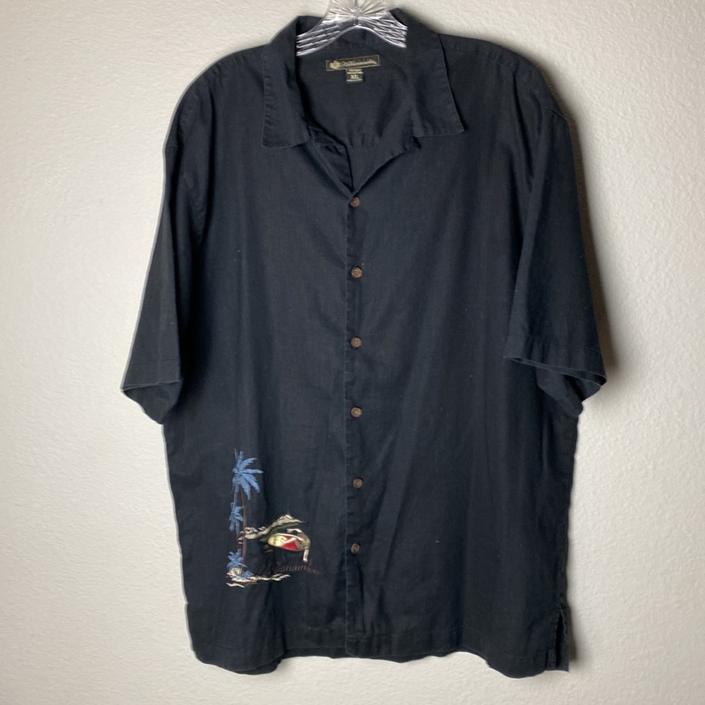 Duke Kahanamoku Button Down Shirt Embroidered